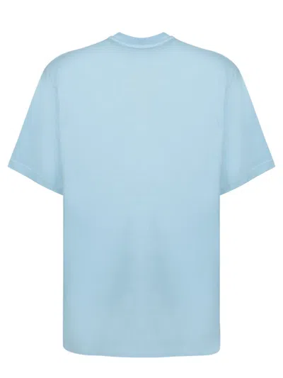 Jw Anderson J.w.anderson Men Three-dimensional Logo T-shirt In Burgundy
