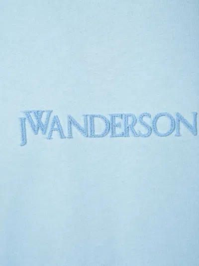 Jw Anderson J.w.anderson Men Three-dimensional Logo T-shirt In Burgundy