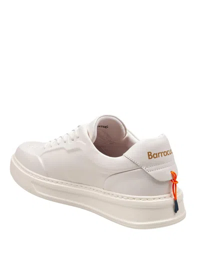 Barracuda Phoenix Slip-on Sneaker In Ultra-soft Nappa Leather In White