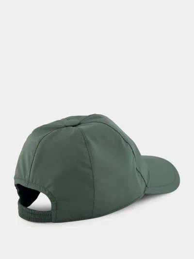 Fedeli Structured Peak Cap In Green
