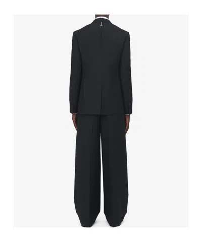 Alexander Mcqueen Single-breasted Wool Grain-de-poudre Suit Jacket In Black