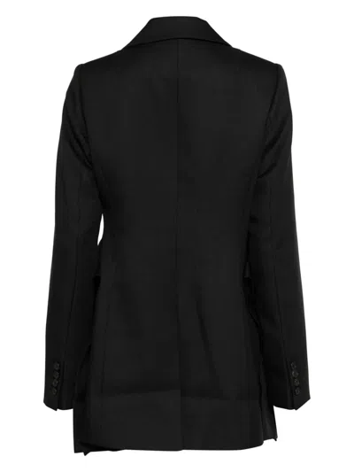 Besfxxk Single-breasted Blazer In Black