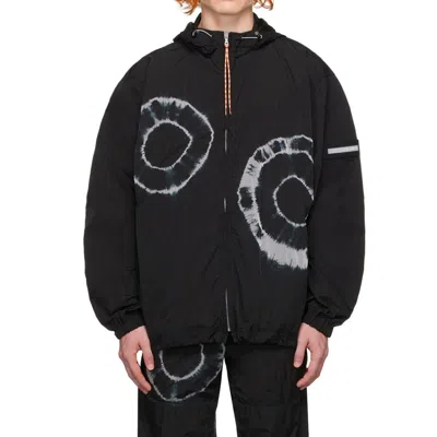 Aries Tie-dye Windcheater Jacket In Brown