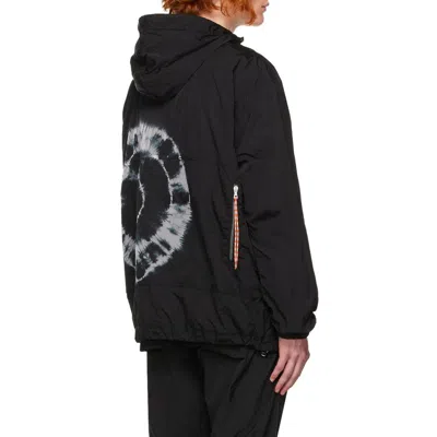 Aries Tie-dye Windcheater Jacket In Brown