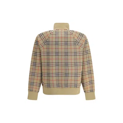 Burberry Men Archivio Check Jacket In Brown