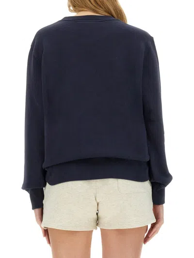 Autry Sweatshirt With Embroidered Logo Unisex In Black