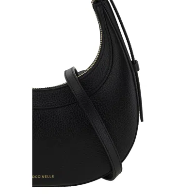 Coccinelle Whisper Shoulder Bag In Black