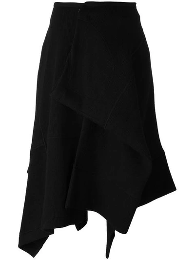 Yohji Yamamoto Wrap Asymmetric Skirt