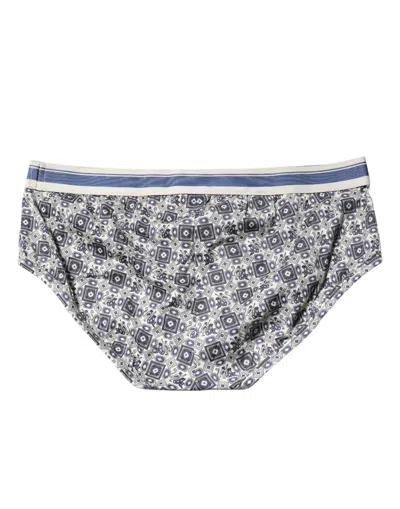 Dolce & Gabbana Multicolor Patterned Regular Brief Underwear In Multi