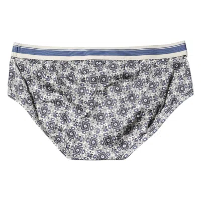 Dolce & Gabbana Multicolor Patterned Regular Brief Underwear In Multi