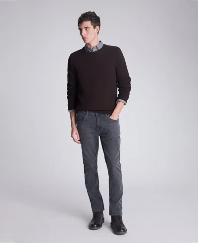 Kenneth Cole Popcorn Crew Sweater In Brown