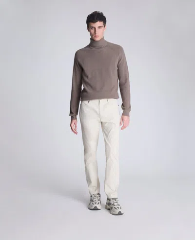 Kenneth Cole Foldover Turtleneck Sweater In Gray