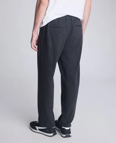 Kenneth Cole Relaxed Cropped Slacks Pant In Black