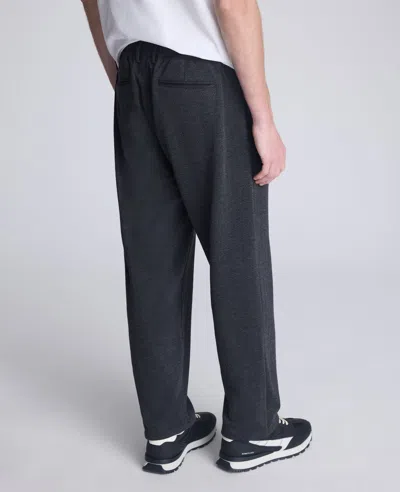Kenneth Cole Relaxed Cropped Slacks Pant In Black