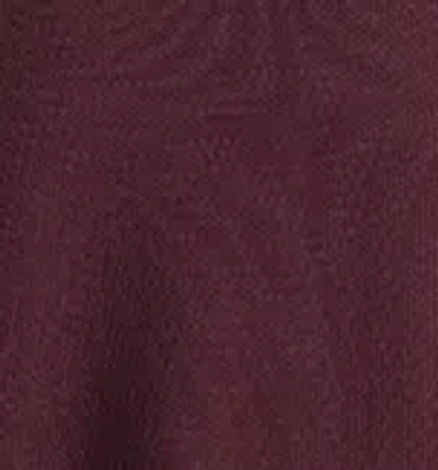 Kenneth Cole Popcorn Crew Sweater In Burgundy