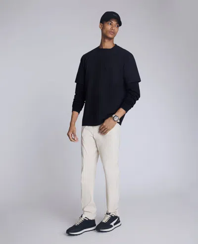 Kenneth Cole Oversized Tee In Black