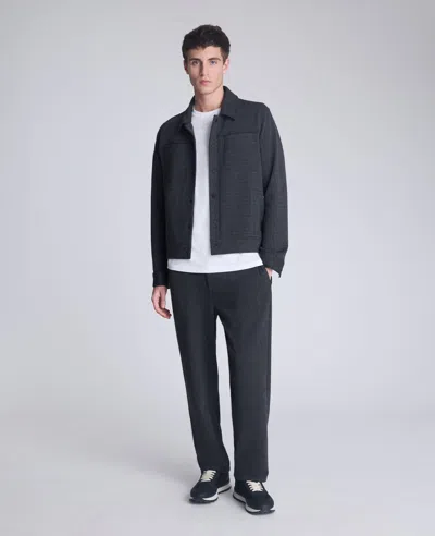Kenneth Cole Trucker Jacket In Black
