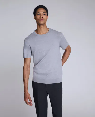 Kenneth Cole Sweater Tee In Gray