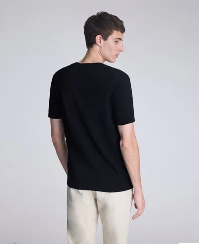 Kenneth Cole Oversized Tee In Black