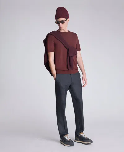 Kenneth Cole Sweater Tee In Red