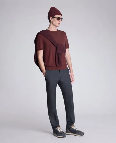 Kenneth Cole Sweater Tee In Red