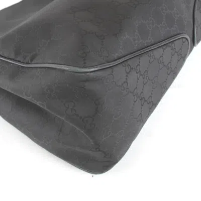 Pre-owned Gucci Black Nylon Shoulder Bag ()