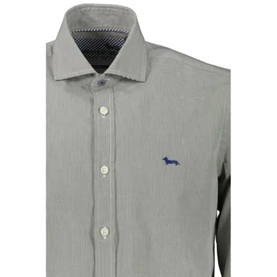 Harmont & Blaine Green Cotton Men's Shirt In Green