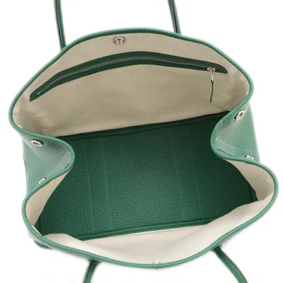 Pre-owned Hermes Green Negonda Leather Tote Bag ()