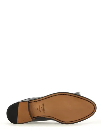 Thom Browne Kilt Varsity Penny Loafer In Gray