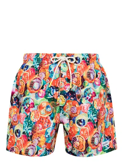 Boardies Abstract-print Swim Shorts In Multi