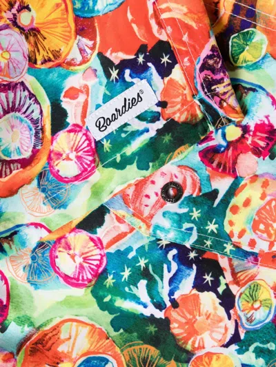 Boardies Abstract-print Swim Shorts In Multi