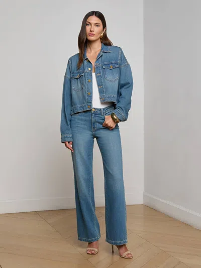 L Agence Vianney Denim Jacket