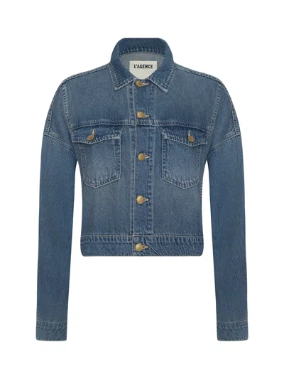 L Agence Vianney Denim Jacket