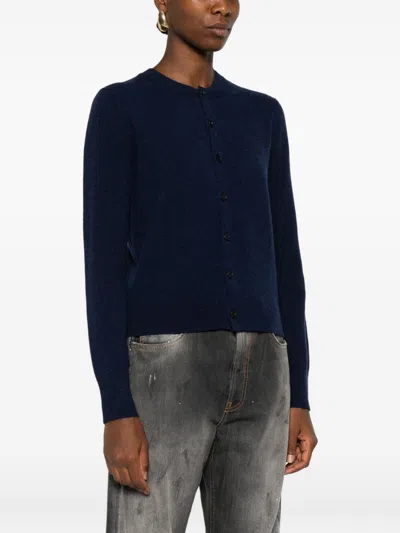 Acne Studios Wool Cardigan In Blue
