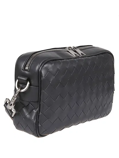 Bottega Veneta Men Bag With Logo In Gray