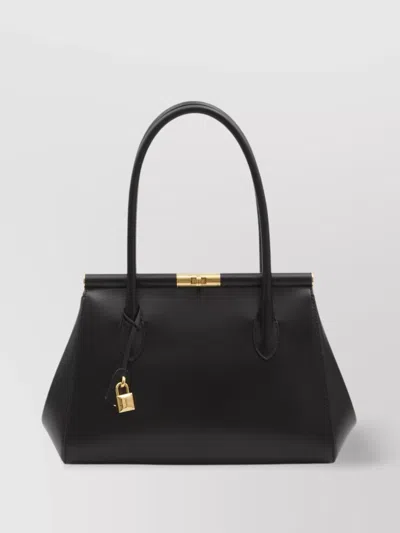 Dolce & Gabbana Small Marlene Palmellato Leather Bag