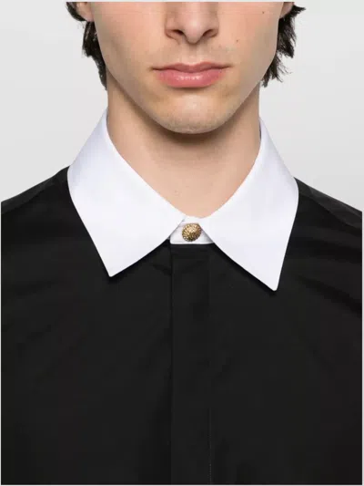 Balmain Ls Shirt In Black