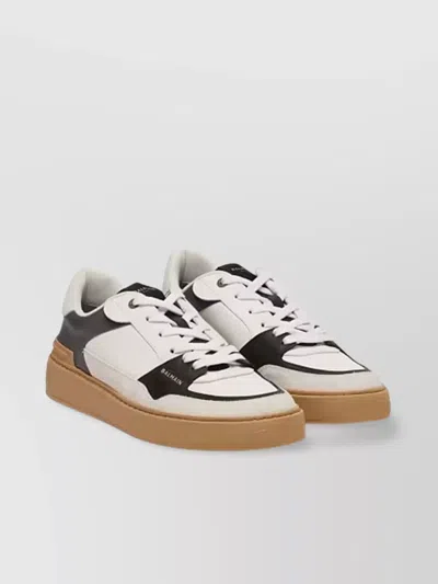 Balmain B Court Flip Low-top Sneakers In Gray