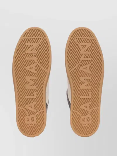 Balmain B Court Flip Low-top Sneakers In Gray