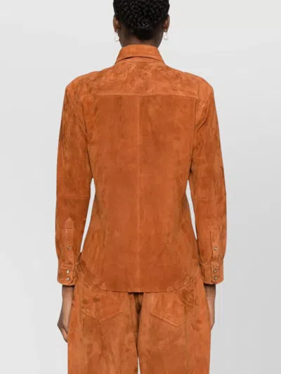 Isabel Marant Delcia Shirt In Orange