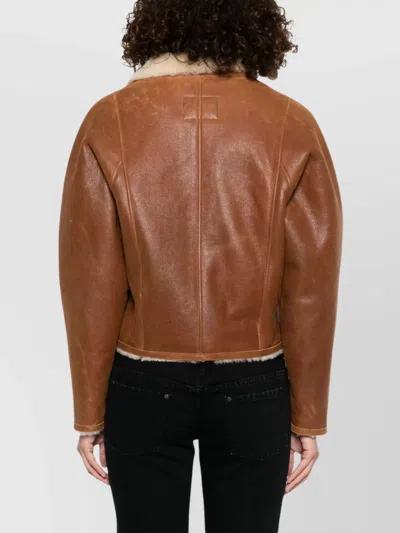 Isabel Marant Blondine Short Jacket In Brown