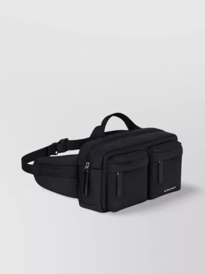 Givenchy U Bumbag With Adjustable Strap And Front Zip Pockets In Black