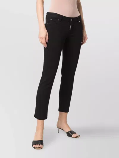 Dsquared2 Trousers Featuring 5 Pockets In Black