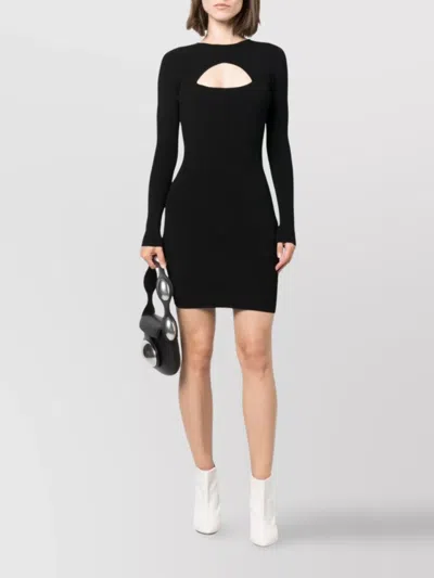 Dsquared2 Dsquared Women Dress Cut Out In Black