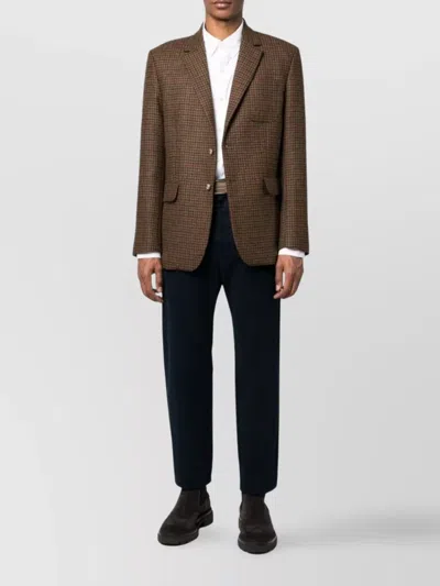 Michael Kors Slim Fit Linen Shirt In White