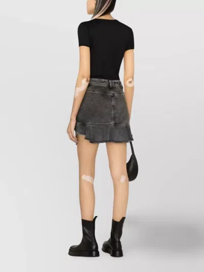 Ambush Black Graphic Print T-shirt In Black