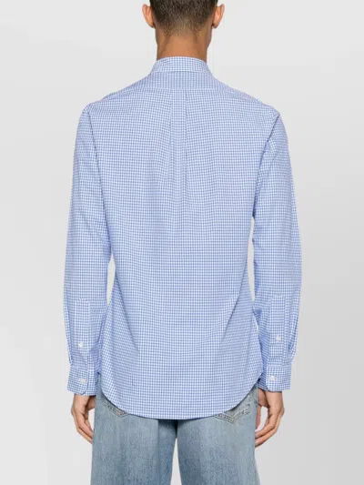 Polo Ralph Lauren Custom Fit Shirt In Blue