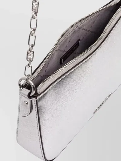 Michael Kors Crossbody Bag With Chain Strap And Metallic Finish