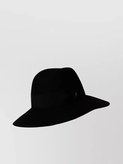 Borsalino Fine Wool Felt Ribbon Hat