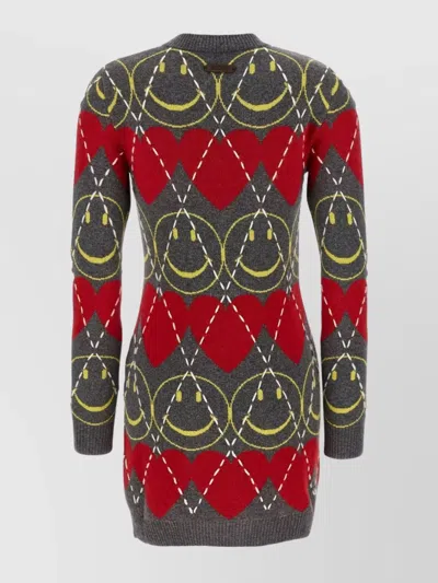 Moschino Dress In Multi